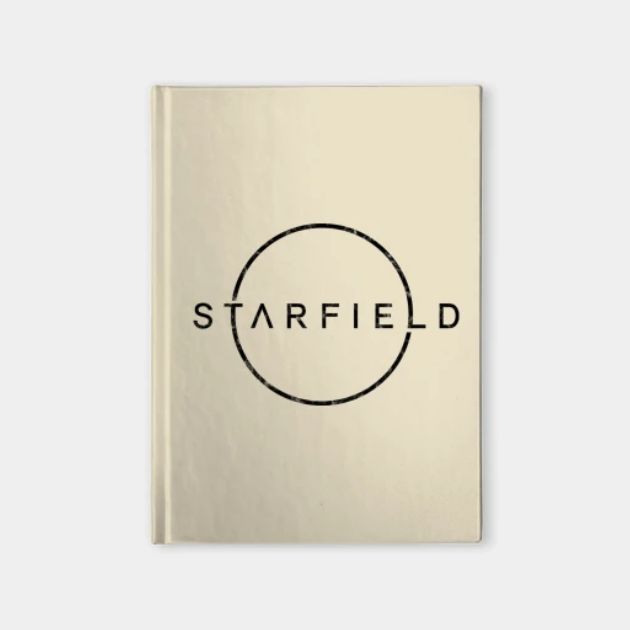 starfield notebook cover closed